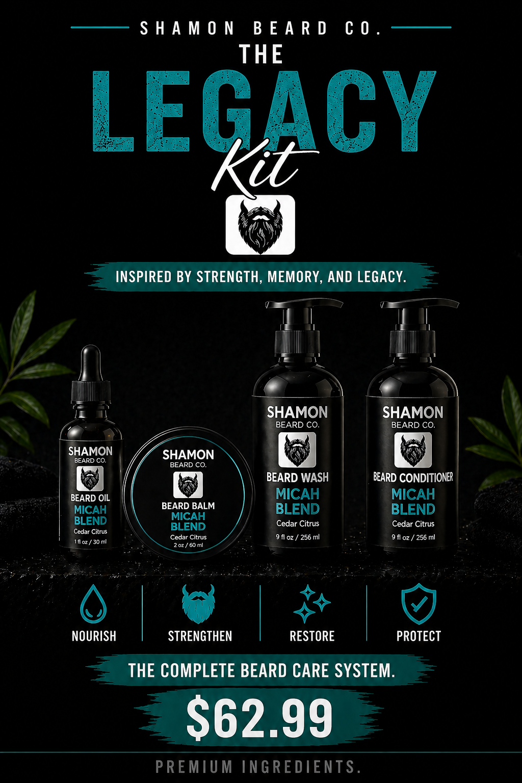 The Legacy Kit - Micah Blend - Cedar Citrus